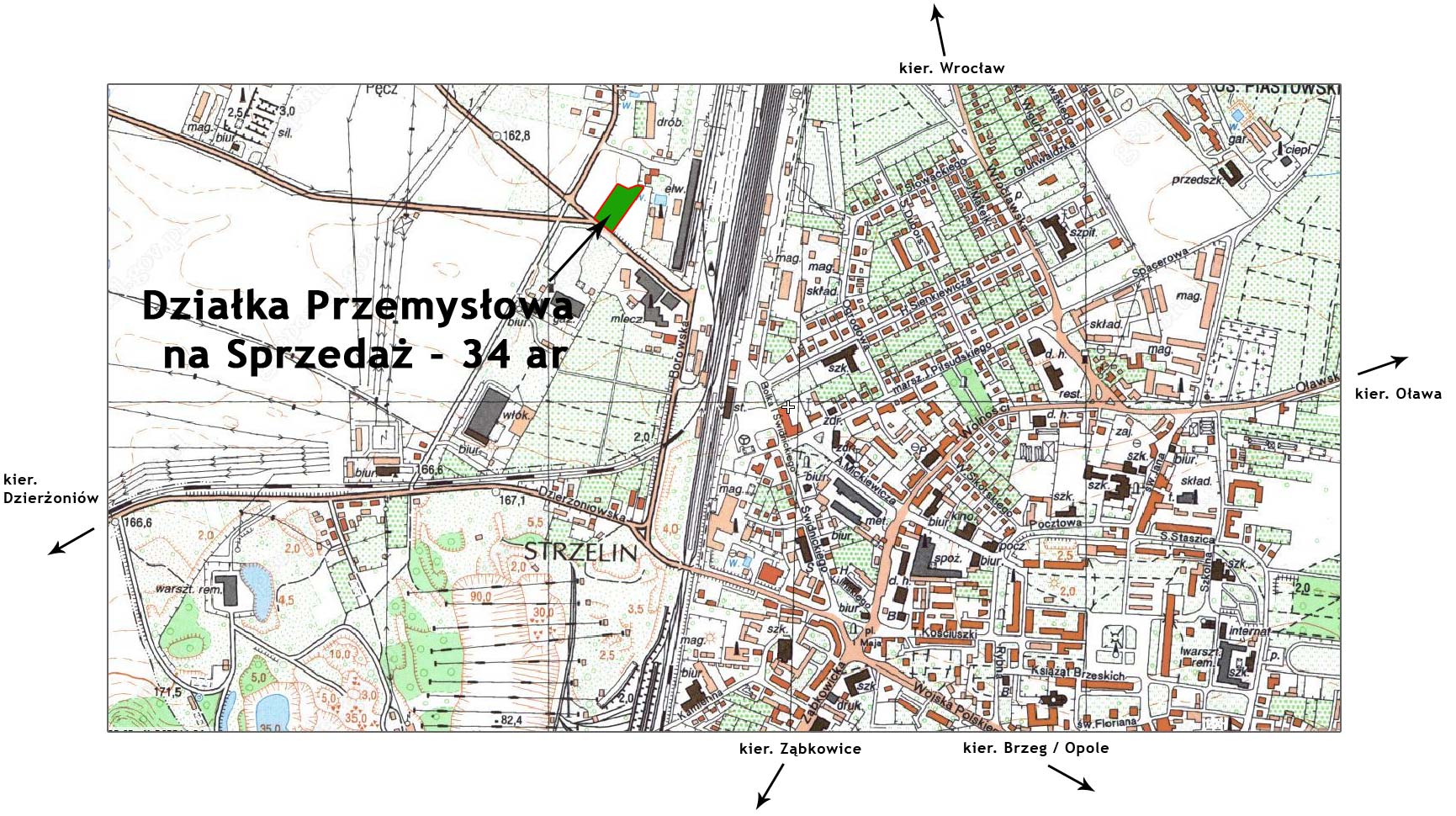 Na Sprzeda� Dzia�ka Budowlana - 34 ar - pod zabudow� przemys�ow�
(firmy, sklepy) . Kontakt: tel. 0602 46 54 01, tel. 071 39 22 034